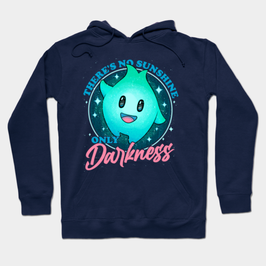 Only Darkness - Cute Game Character Hoodie by Studio Mootant